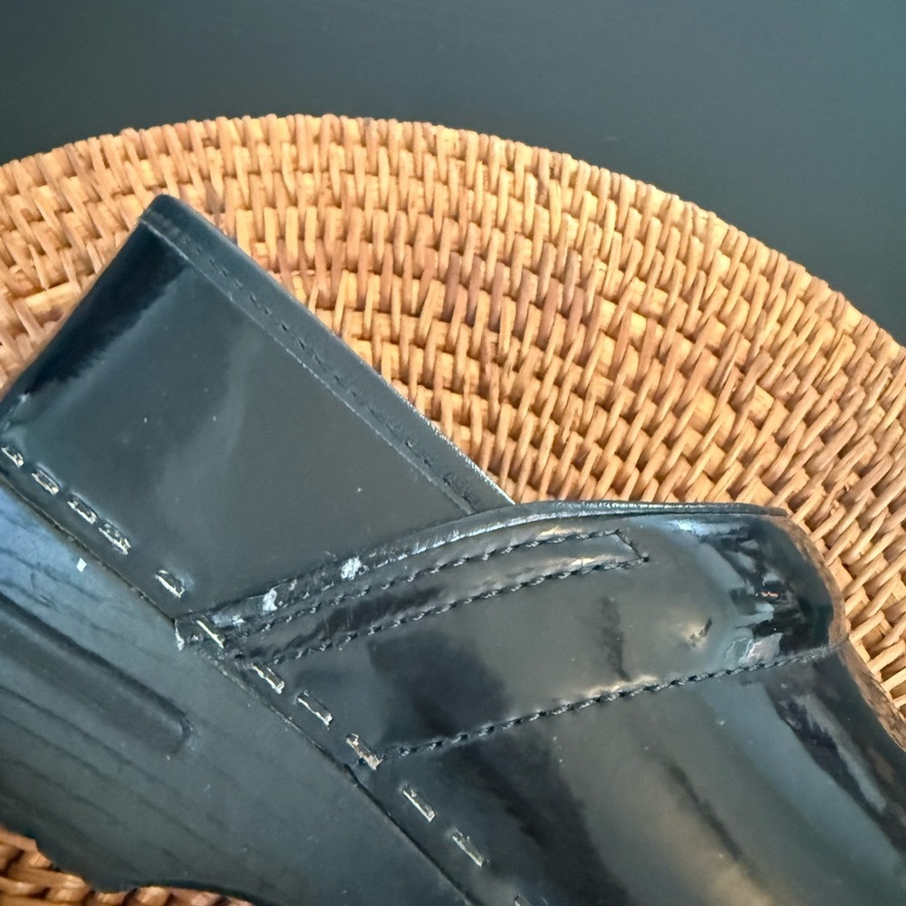 Dansko Shiny Black professional nursing Shoes slip resistant size 38 - Picture 10 of 12
